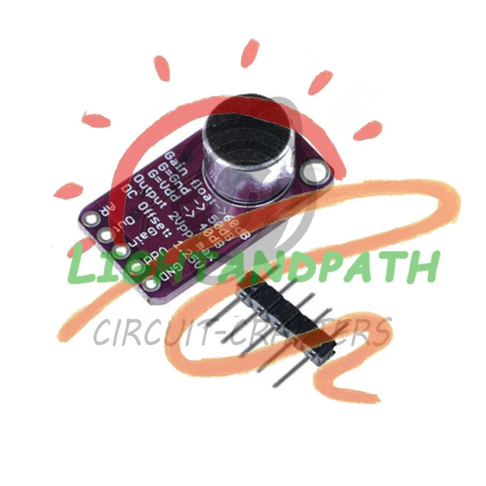 1PCS MAX9814 camera AGC amplifier module CMA-444PF-W