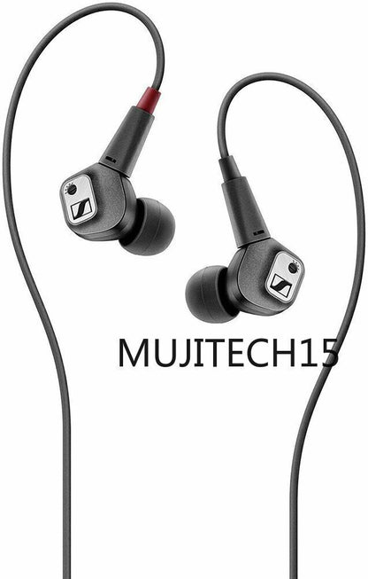 new Sennheiser IE 80 S In-Ear High-Fidelity Wired Earphones Black & Sealed - SENNHEISER