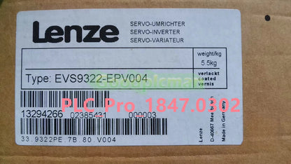 EVS9322KEPV004 1PCS Lenze EVS9322-EPV004 Inverter Fast delivery
