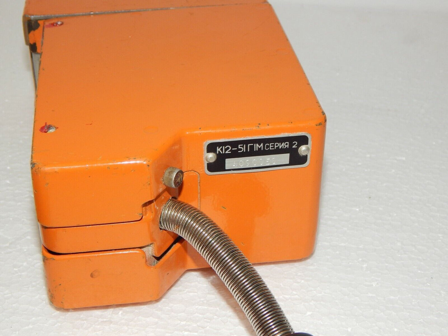 MiG-21 MiG-21 Flight Data Recorder KS-05 Black Box Plane - BLACK BOX