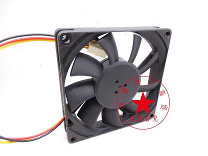 SUNON KD1208PHB1-A 12V 2.9W 8CM 3-wire cooling fan