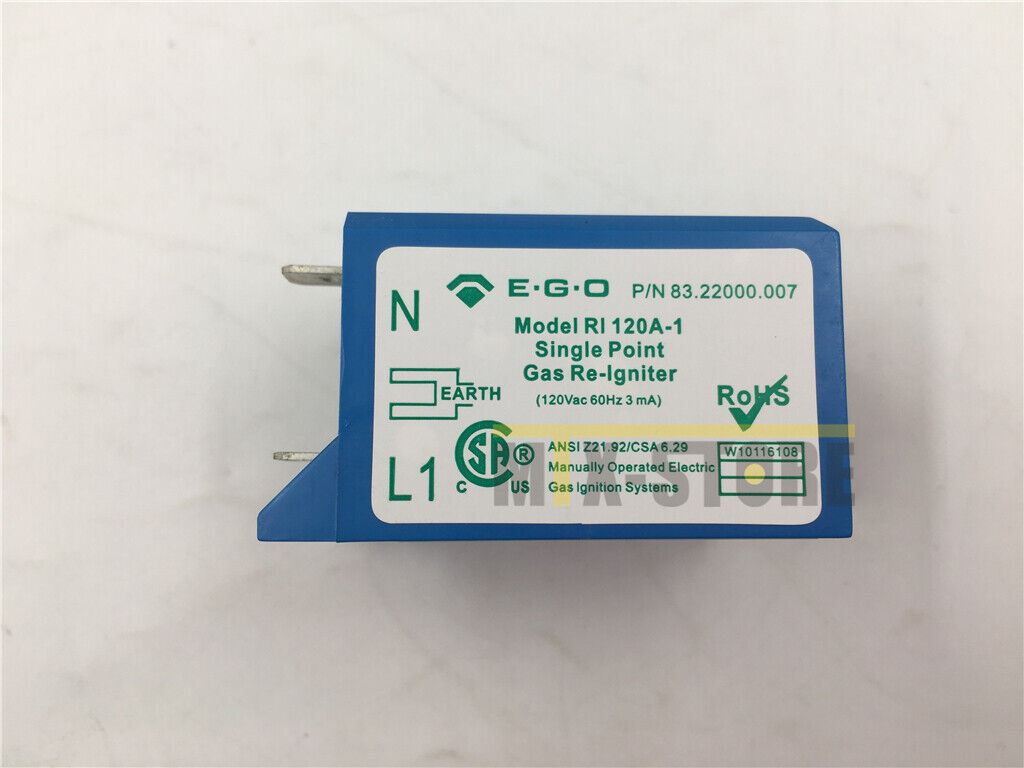 new RI120A-1 Ignition Blue for Vulcan Hart P/N83.22000.00 - VULCAN HART