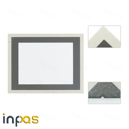 new For NS10-TV01-V1 NS10-TV00-V2 Touch screen Panel + Protective film Omron