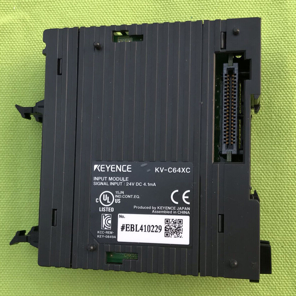 Used Keyence KV-C64XC PLC Expansion Module - KEYENCE