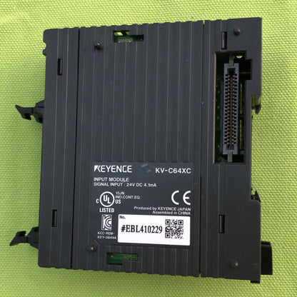Used Keyence KV-C64XC PLC Expansion Module - KEYENCE