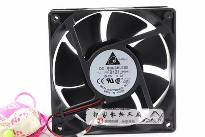 Delta AFB1212HHE DC12V 0.7A 120*120*38MM 2-Wire Ball Cooling Fan