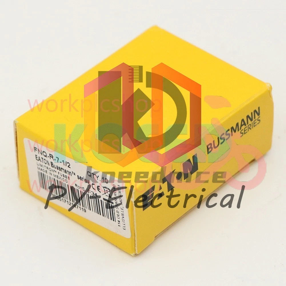 BUSSMANN FNQ-R-7-1/2 (FNQ-R-7.5) 7.5 Amp 600V Time Delay Fuses.