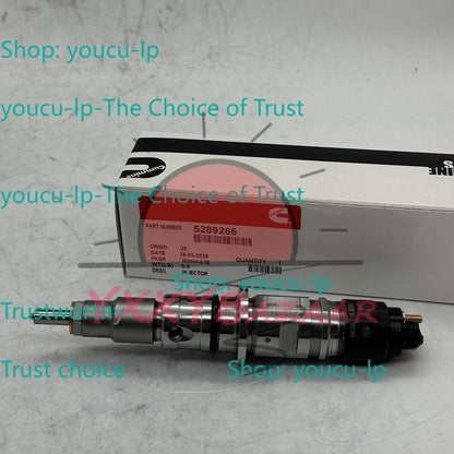 6X Fuel Injector for Cummins QSB4.5L QSB6.7L Engine 0445124019 5289266 Bosch