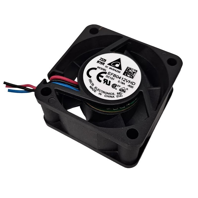 Delta EFB0412VHD-R00 DC12V 0.18A 9000RPM 4020 3-Wire Cooling Fan