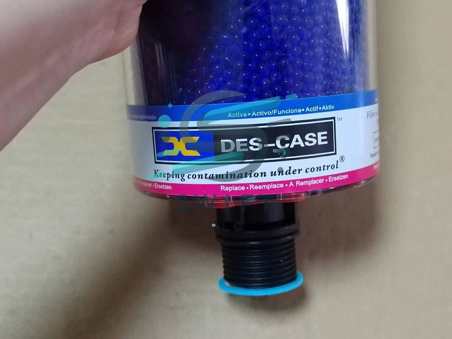 QTY:1 FOR DC-4 Des-Case Desiccant Breather
