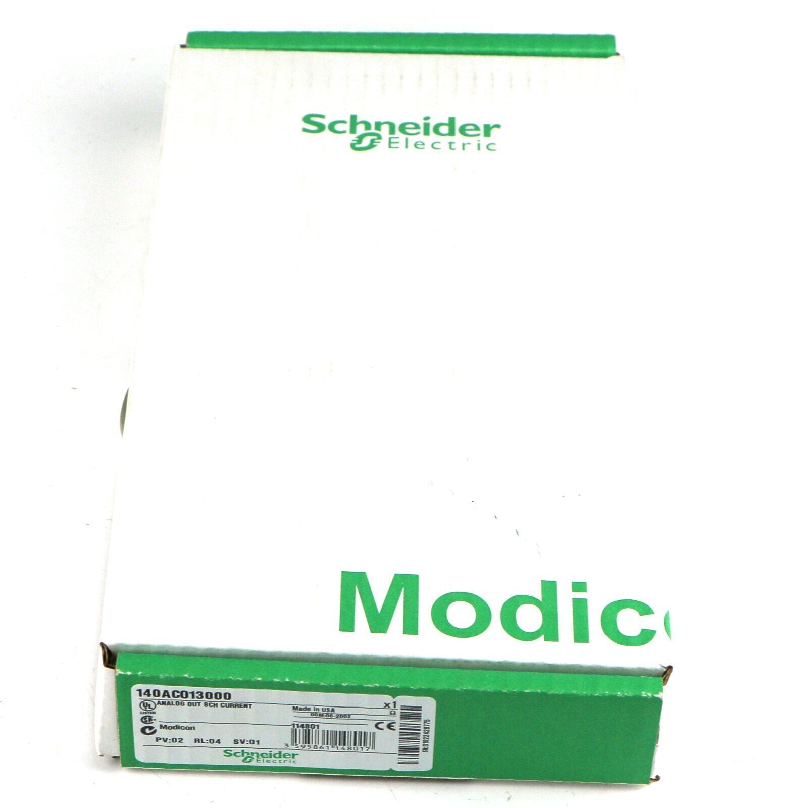 new  Schneider 140ACO13000 140AC013000