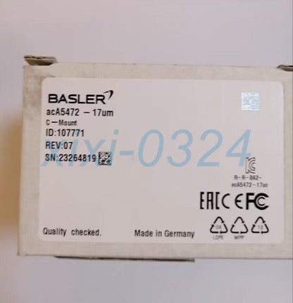 New Basler acA5472-17um Industrial Camera - BASLER