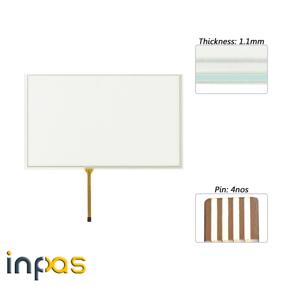 One Pcs for NA5-9W001B NA5-9W001B-V1 Touch screen glass+ overlay film Omron