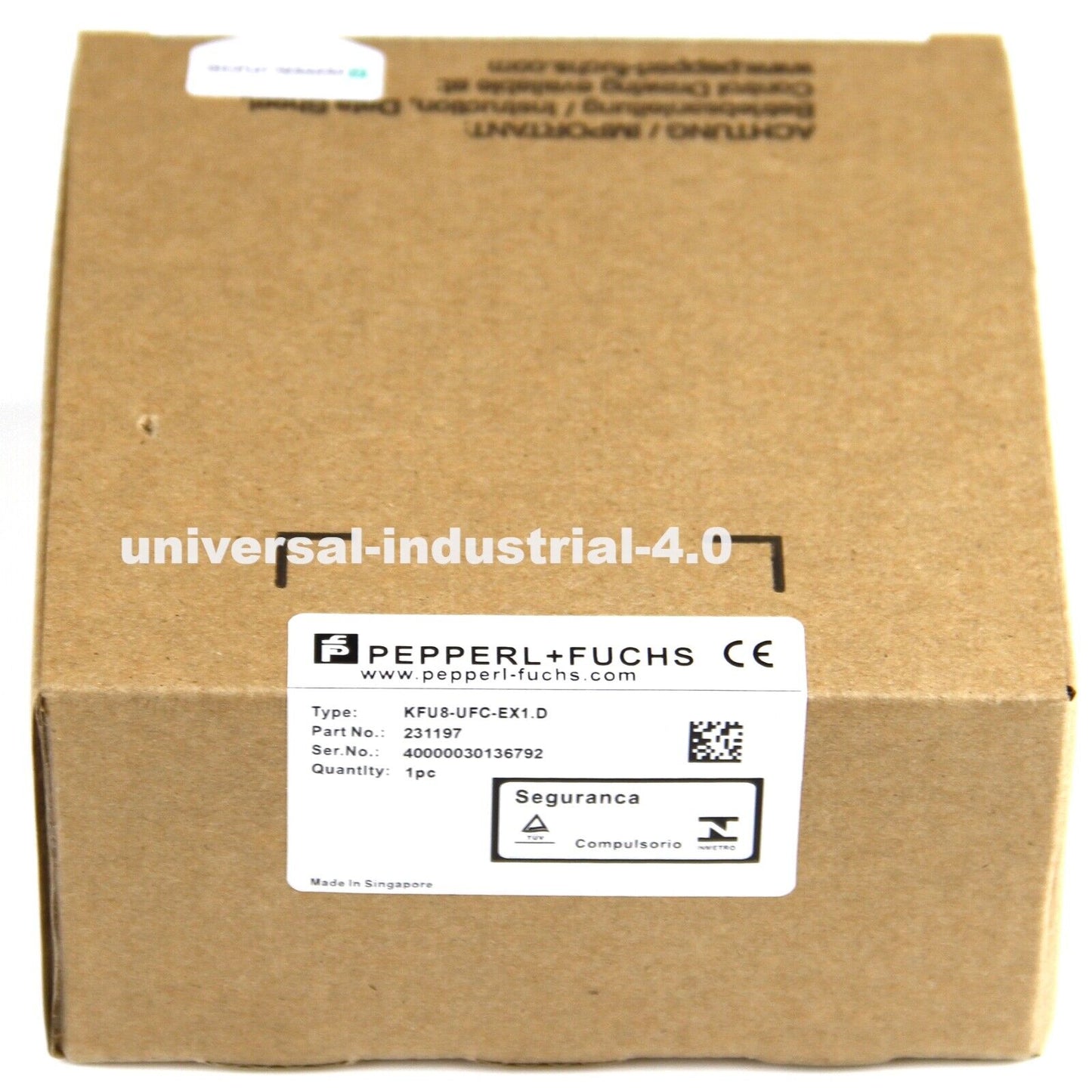 new PEPPERL+FUCHS KFU8-UFC-EX1.D Frequency Converter - PEPPERL+FUCHS