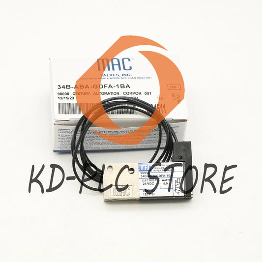 MAC 34B-ABA-GDFA-1BA Solenoid Valve 24VDC 1pcs