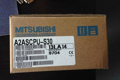 Mitsubishi A2ASCPU-S30 - Compact industrial PLC with INBOX setup, reliable performance, and 1-year warranty - MITSUBISHI