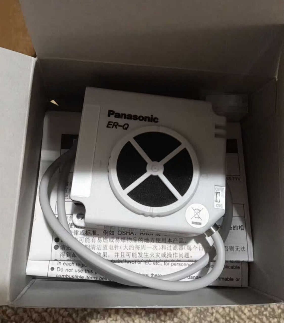 1PC Panasonic ER-Q UERQ Static Eliminator Free Ship
