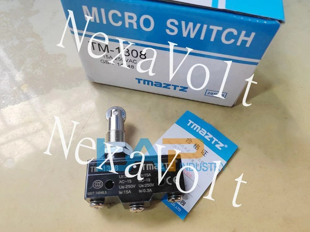 10 pcs/box For TMAZTZ TM-1308 10A 250VAC Micro Switch Limit SwItch