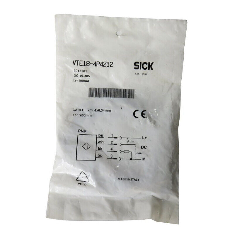 ONE Sick Photoelectric Sensor VTE-18-4P4212 Spot in Bag Stock - ONE SICK