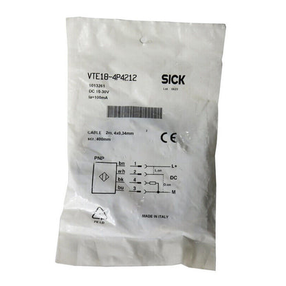 ONE Sick Photoelectric Sensor VTE-18-4P4212 Spot in Bag Stock - ONE SICK
