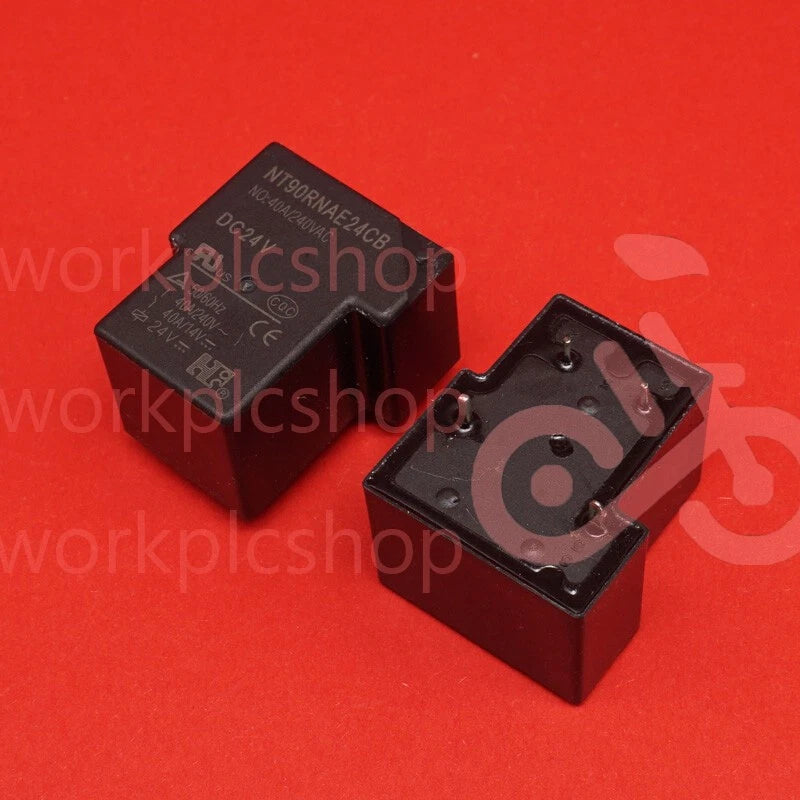 5Pcs NT90RNAE24CB DC24V Power Relay 40A 240VAC 4Pins T90