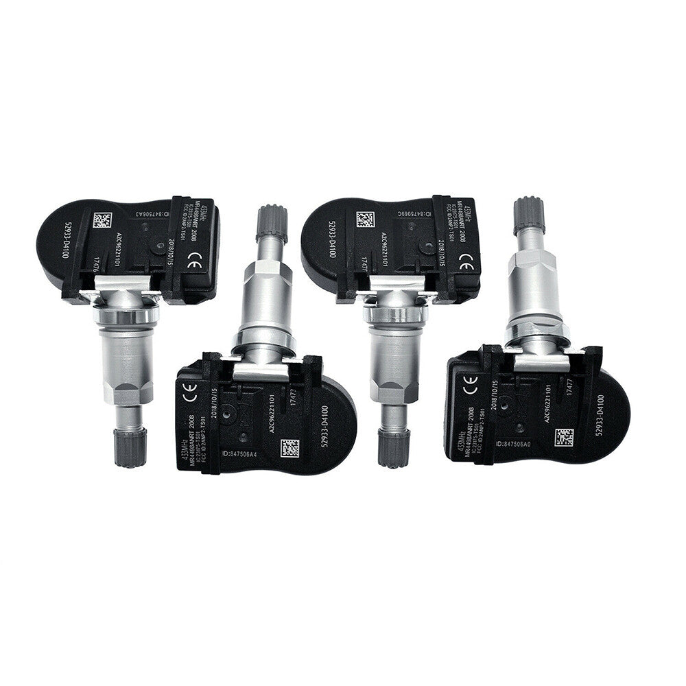 new 4Pcs 433MHz 52933-D4100 Fits for Hyundai Kia Tire Pressure Monitor Sensor TPMS