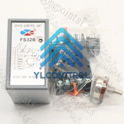 1x Motor Speed Controller 220V AC SS-32 FS32B Separate Switch Speed Regulation