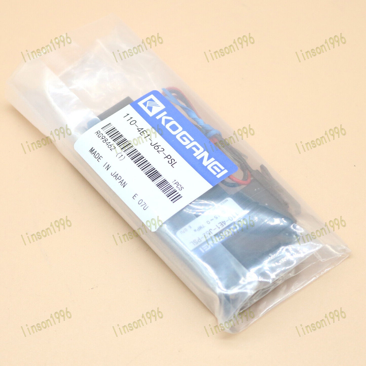1PC KOGANEI 110-4E1-J62-PSL DC24V Solenoid Valve Fast Delivery - KOGANEI
