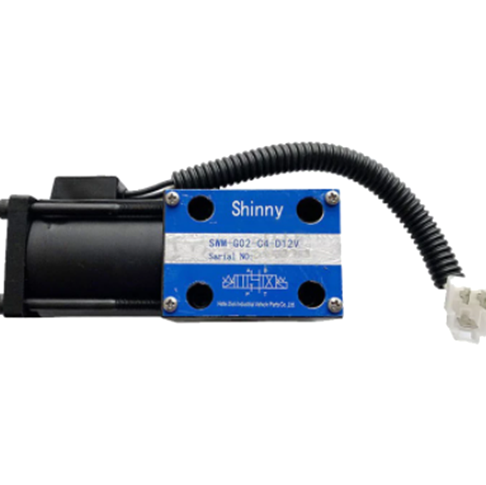 SHINNY SWM-G02-C4-D12V Solenoid Valve for Precision Flow Control and Easy Installation - SHINNY