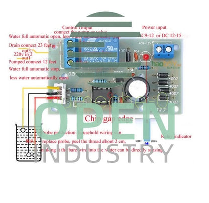 Liquid Level Controller Sensor Module Water Level Detection Sensor Component M