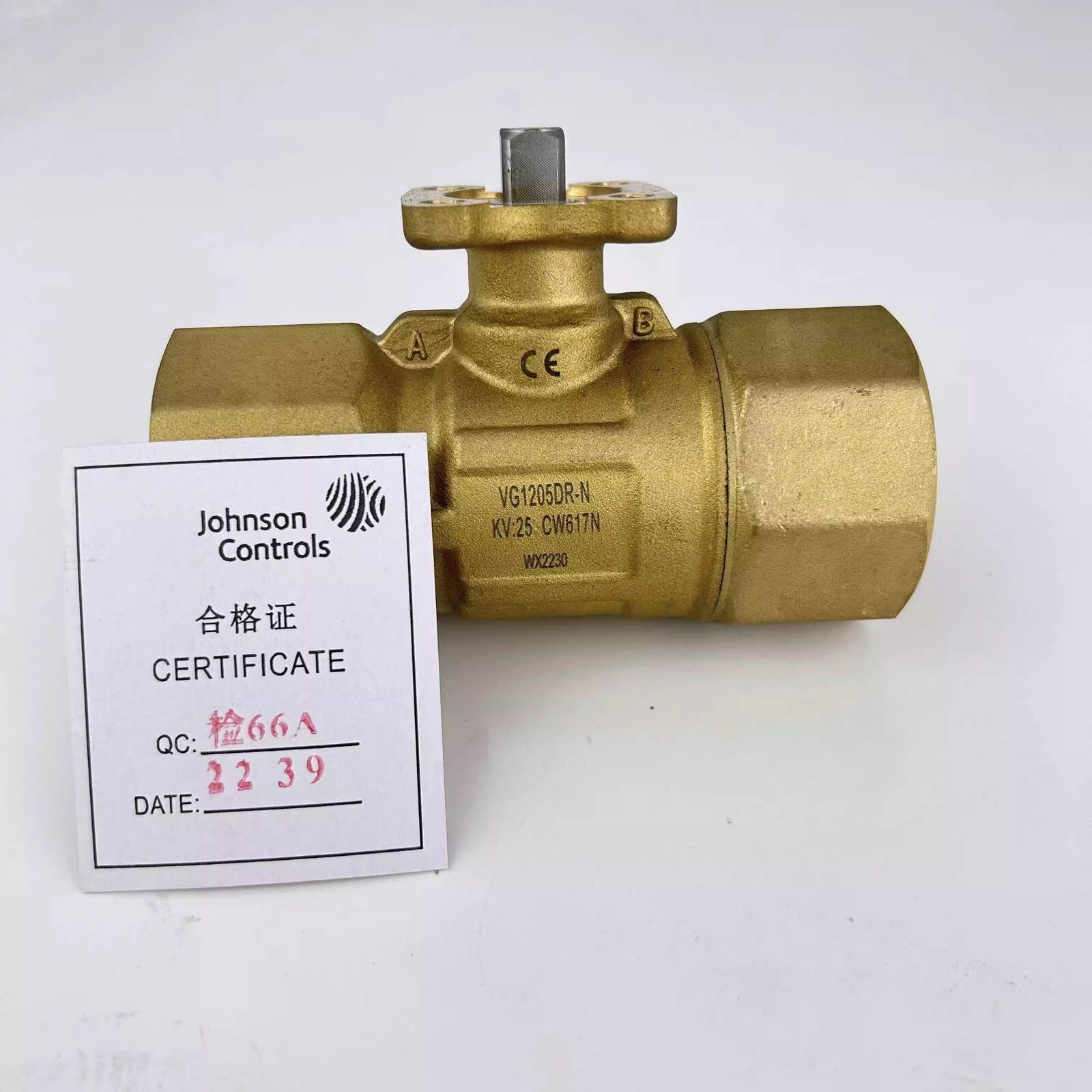 new 1pcs Johnson VG1205DR-C DN32 Electric two-way threaded ball valve