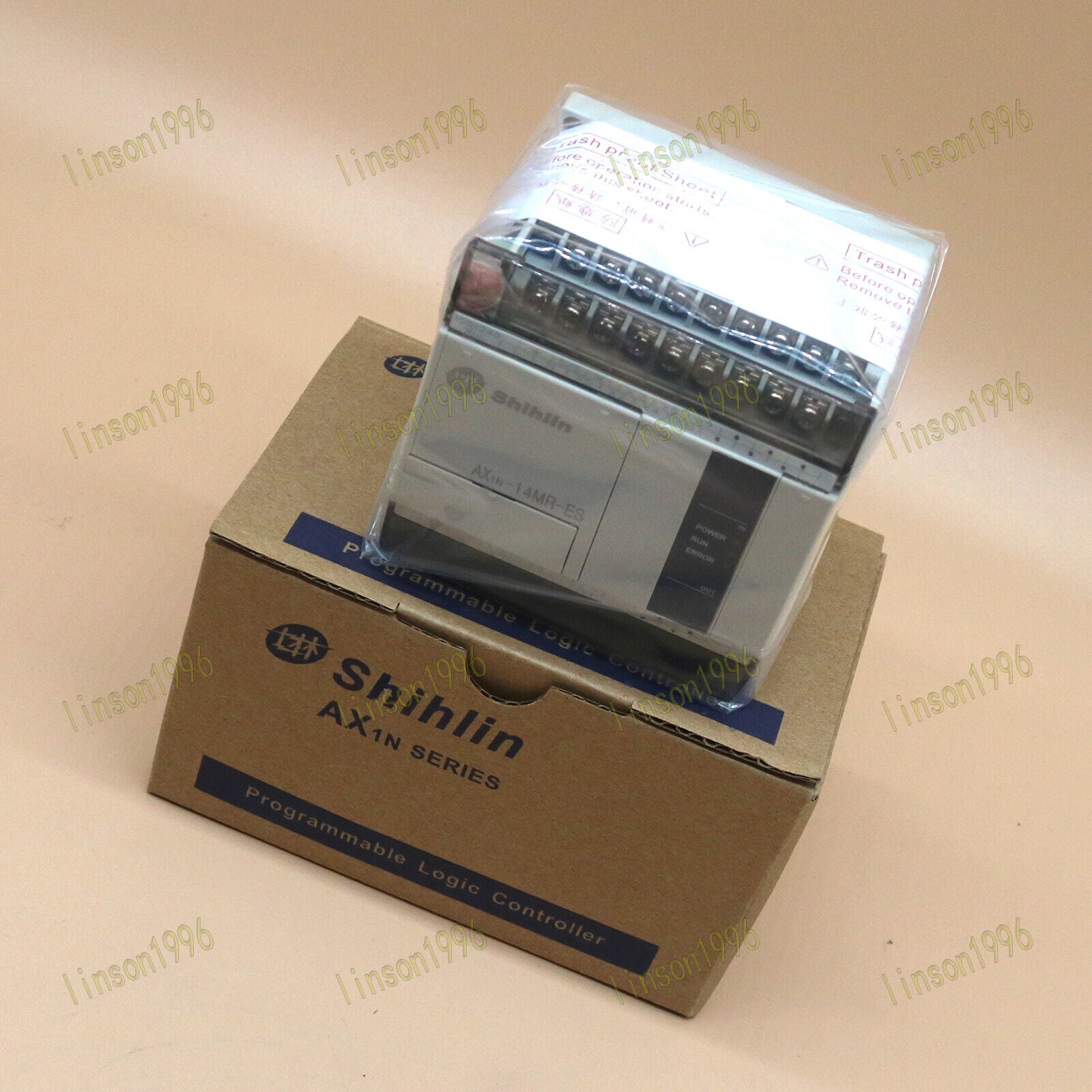 new 1PC  AX1N-14MR-ES For Shihlin programmable controller One year Shihlin