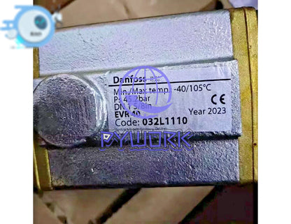 1PC- Danfoss 032L1110 Solenoid valve, EVR 40, Solder, ODF, 1 5/8 in- ~