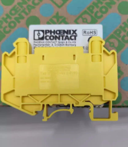 new 50pcs Phoenix Breaking Test Terminal UT 6-T-HV YE Order Number 3001351 - PHOENIX