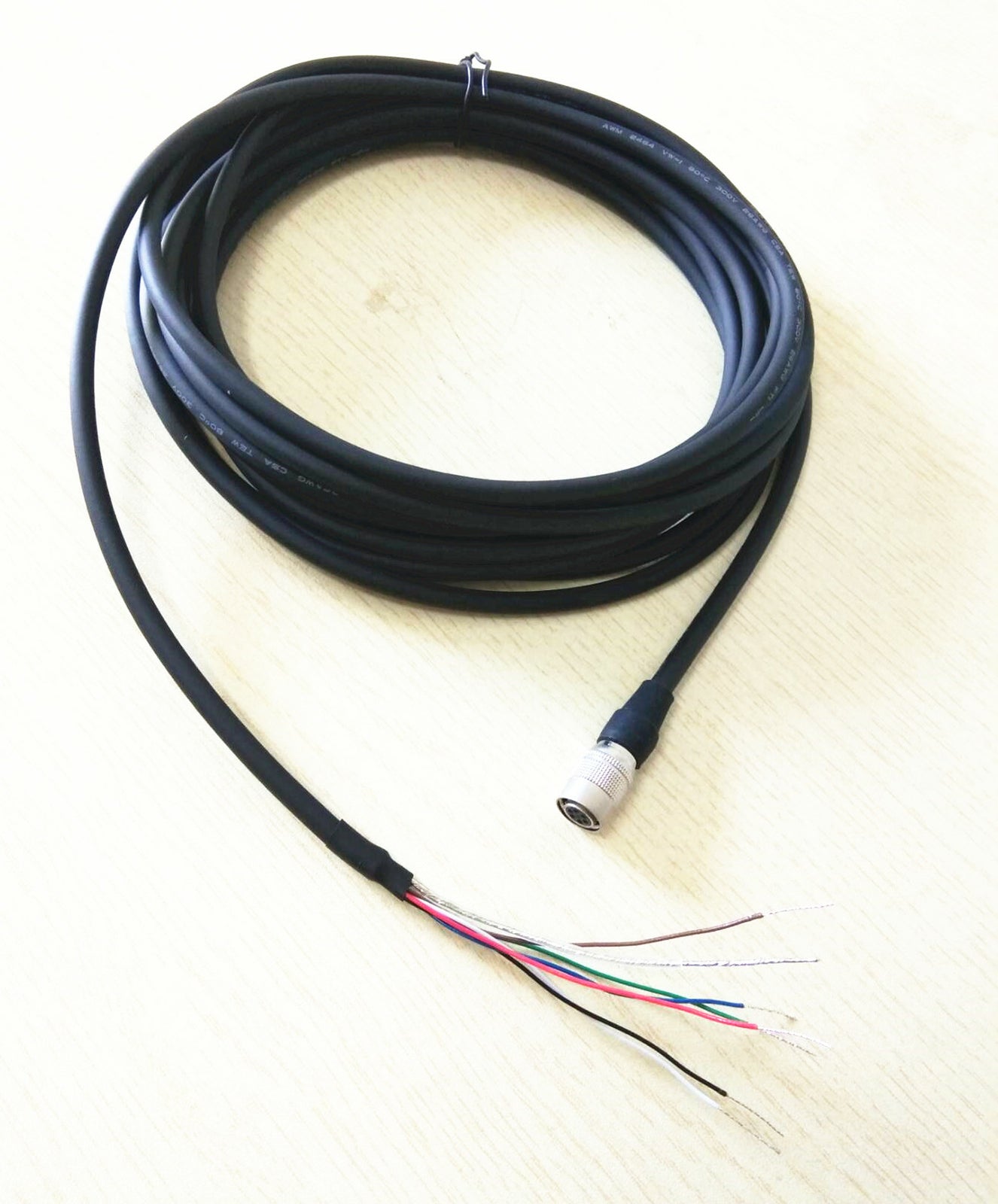 new Industrial Camera Hirose HR10A-7P-6S Shielded Trigger Cable Towline Power Cable