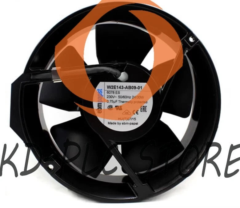 1Pcs All-metal Fan W2E143-AB09-01 6078ES AC 230V 24/30W 172*51MM cooling fan