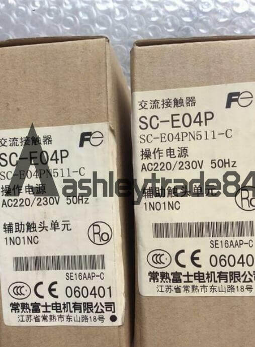 new 1pcs  FUJI AC contactor SC-E04P SC E04P 220V