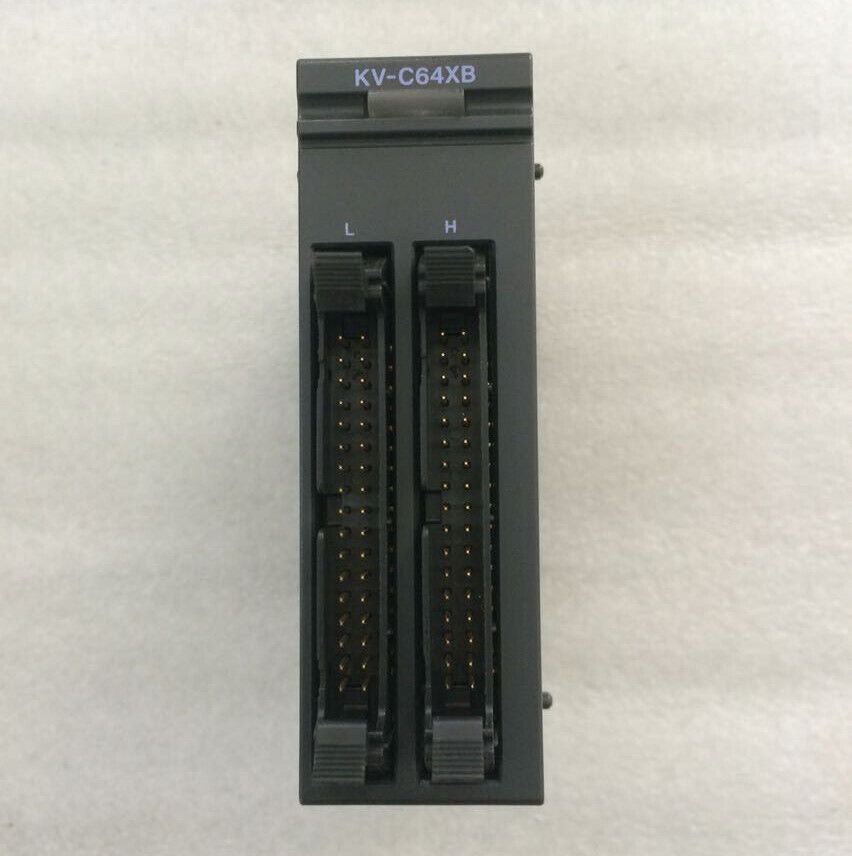 used ONE KEYENCE KV-C64XB programmable controller module - ONE KEYENCE