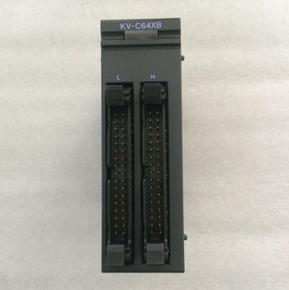 used ONE KEYENCE KV-C64XB programmable controller module - ONE KEYENCE