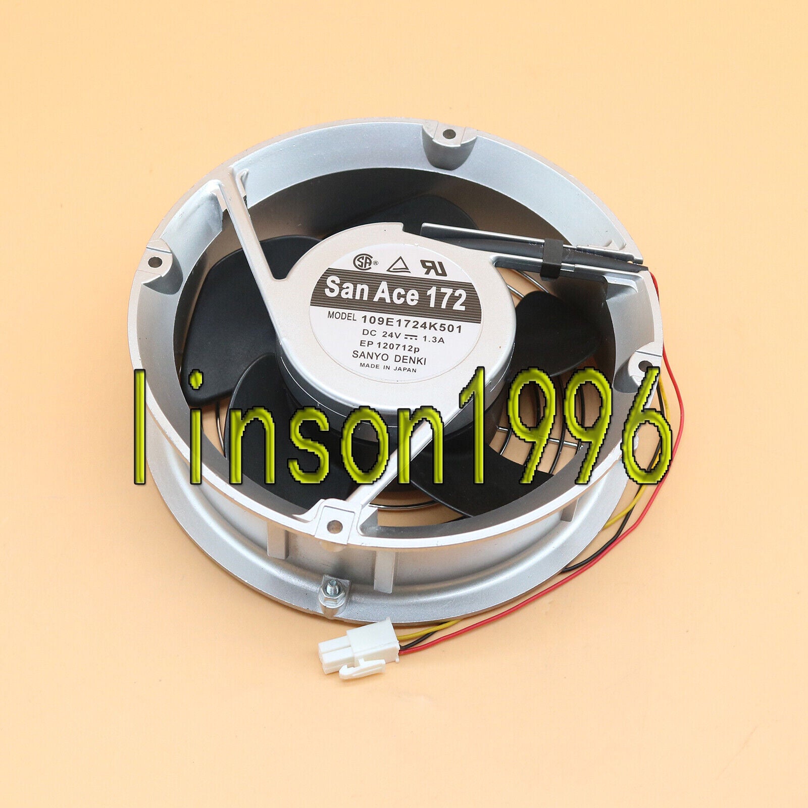 new 1pc  For SANYO 109E1724K501 San Ace172 24V 1.3A cooling fan fast SANYO