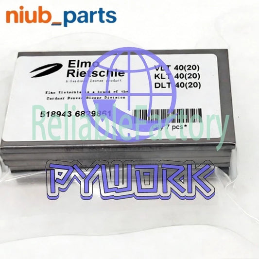518943 7PCS Carbon Vanes FOR Rietschle DLT/KLT/VLT40 TR40/41DV VTN40/41 KTN DTN