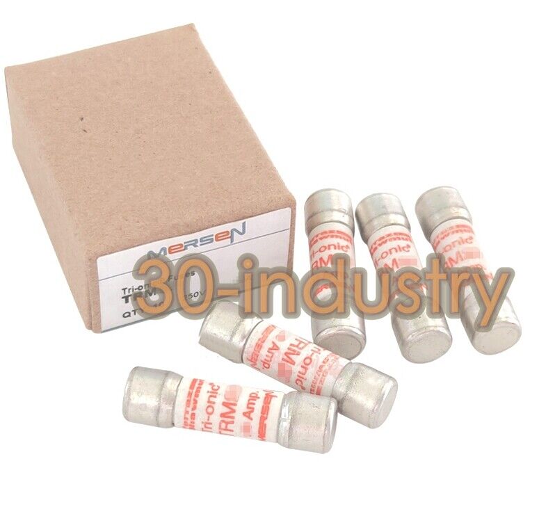 10 Pack Mersen/FERRAZ Shawmut Tri-Onic Fuse TRM4 4A 250V - MERSED/FERRAZ SHAWMUT
