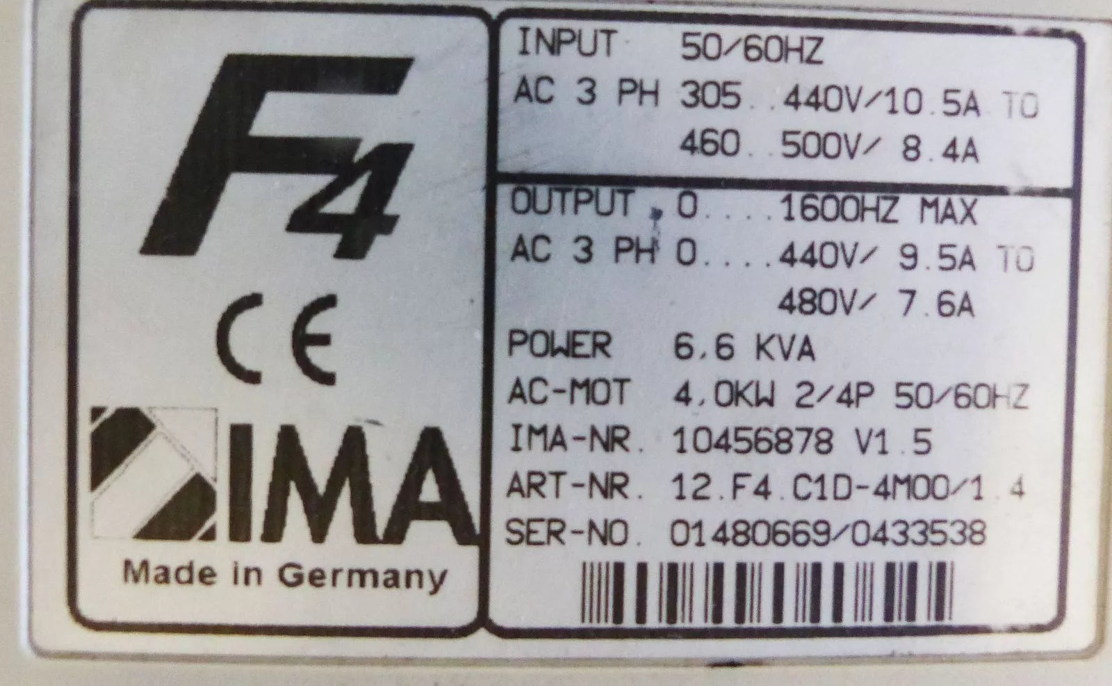 1PCS 12.F4.C1D-4M00/1.4 Valve Component - KOEED