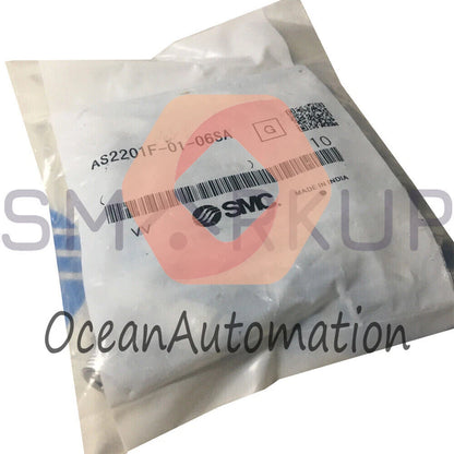 10 Pcs./Packet SMC AS2201F-01-06SA Flow Controller