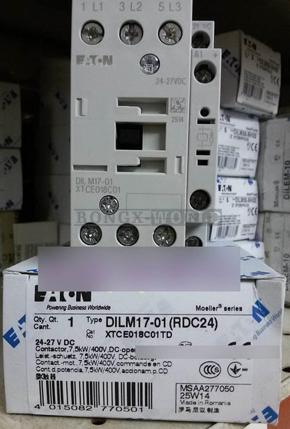 Eaton Contactor DILM17-01 RDC24 - EATON