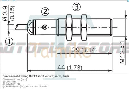 SICK IME12-04BPSZW2K Inductive proximity sensors ,PNP, 1PCS