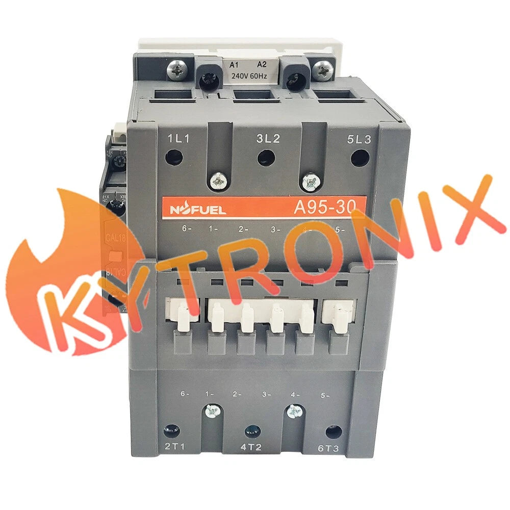 A95-30 Contactor 240V coil 95A replace contactor A95-30-11-80 1NO1NC 3P AC