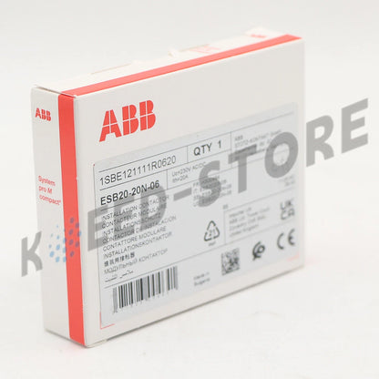 1PCS ABB ESB20-20N-06 Installation Contactor 230V AC/DC 1SBE121111R0620 /*