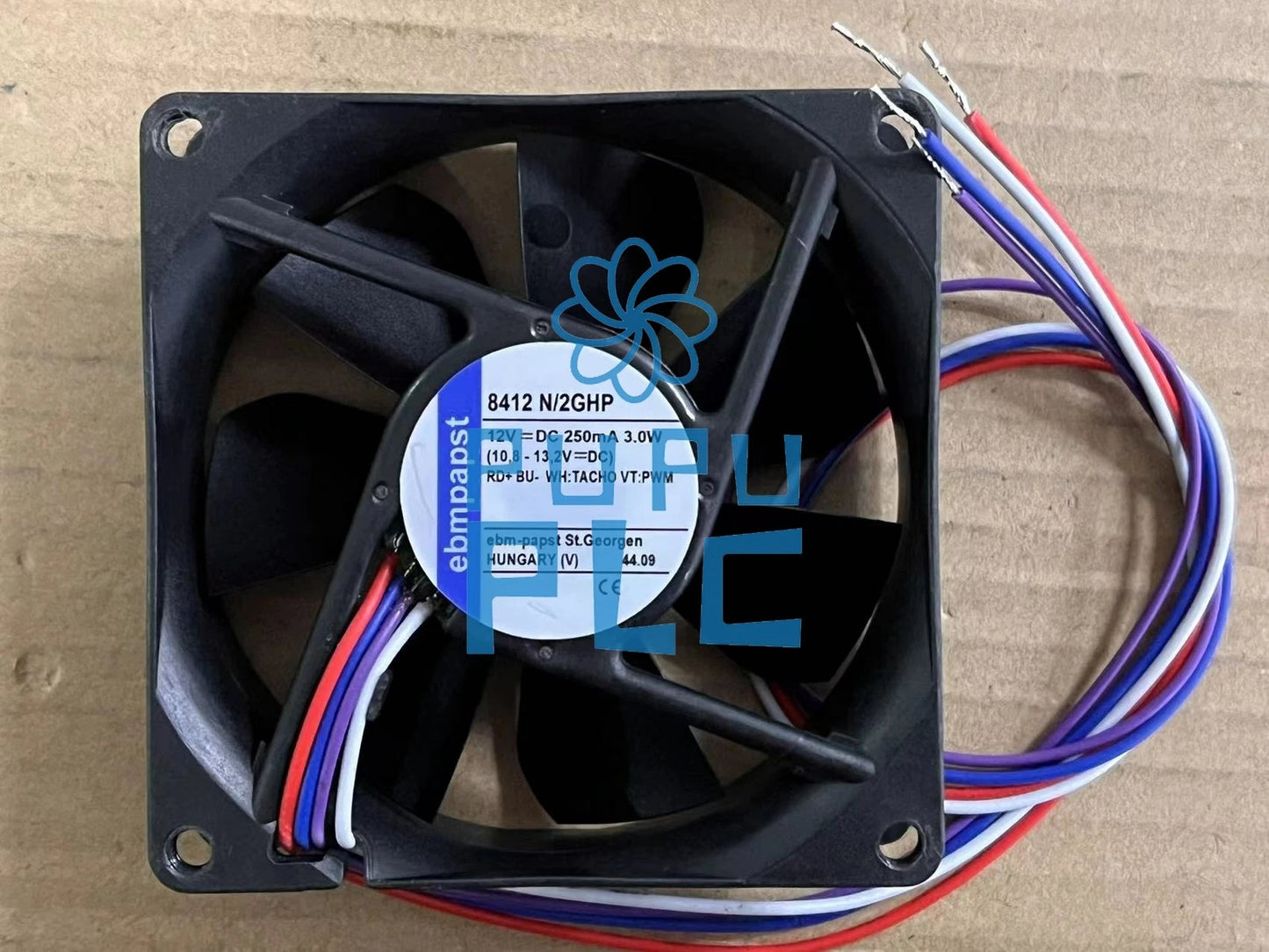 For Papst 8412N/2GHP 8412 N/2GHP 12VDC 80mm 25mm Fan~