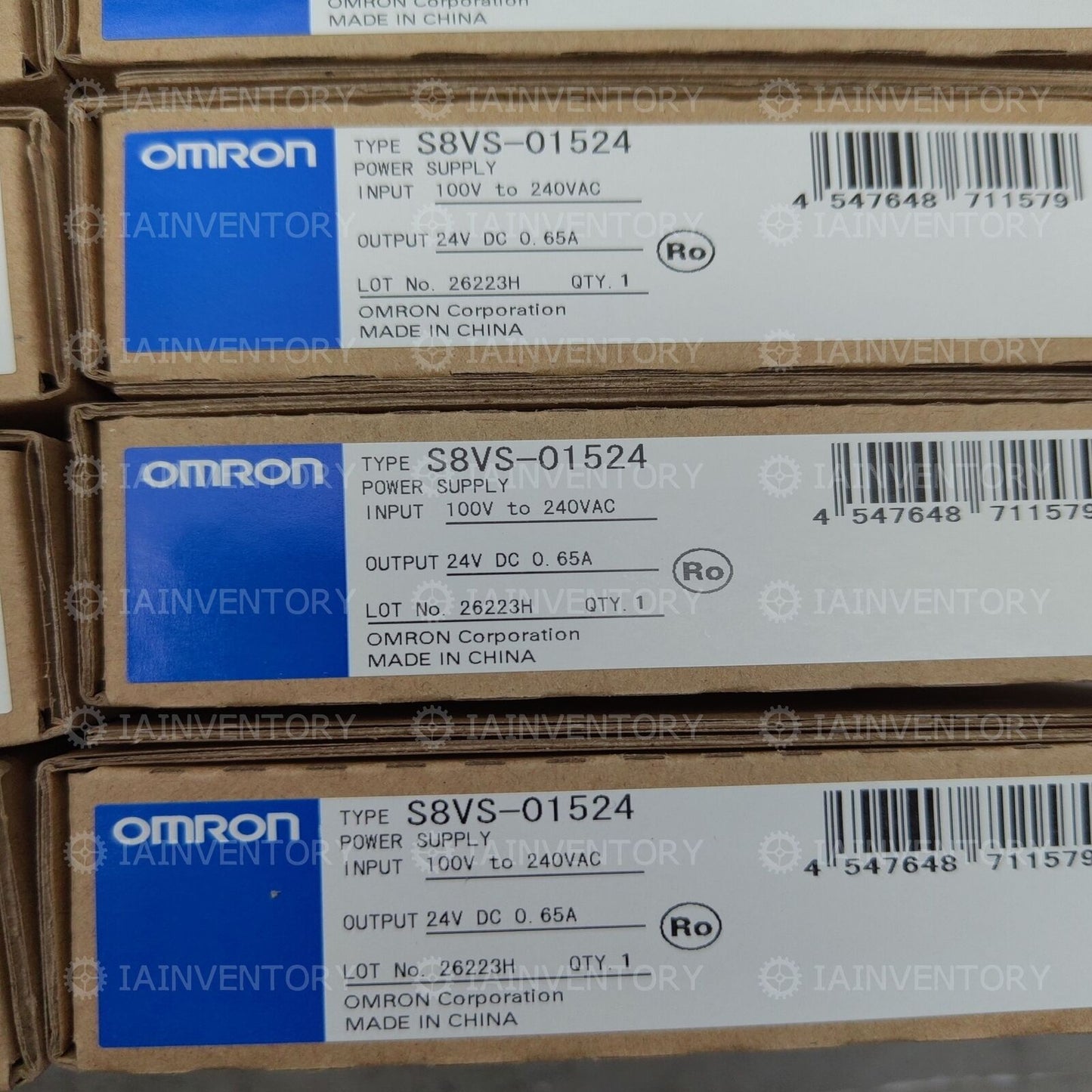 Omron 100-240VAC DIN Rail Power Supply 5V 2A 10W Switch - OMRON